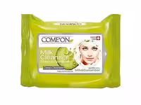 دستمال مرطوب شیر پاک کن کامان تعداد 20 برگ با تخفیف ویژه کاربران آفکادو