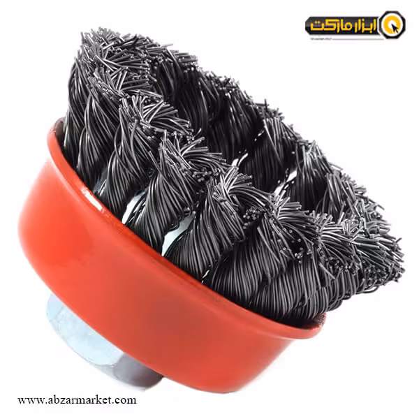 فرچه سیمی کاسه ای بافته جهان برس مدل 00BK