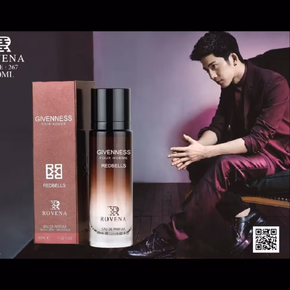 عطر ادکلن مردانه جیوانچی پورهوم روونا جیونس پورهوم (Rovena Givenchy Pour Homme) 30 میل