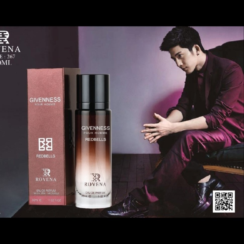 عطر ادکلن مردانه جیوانچی پورهوم روونا جیونس پورهوم (Rovena Givenchy Pour Homme) 30 میل