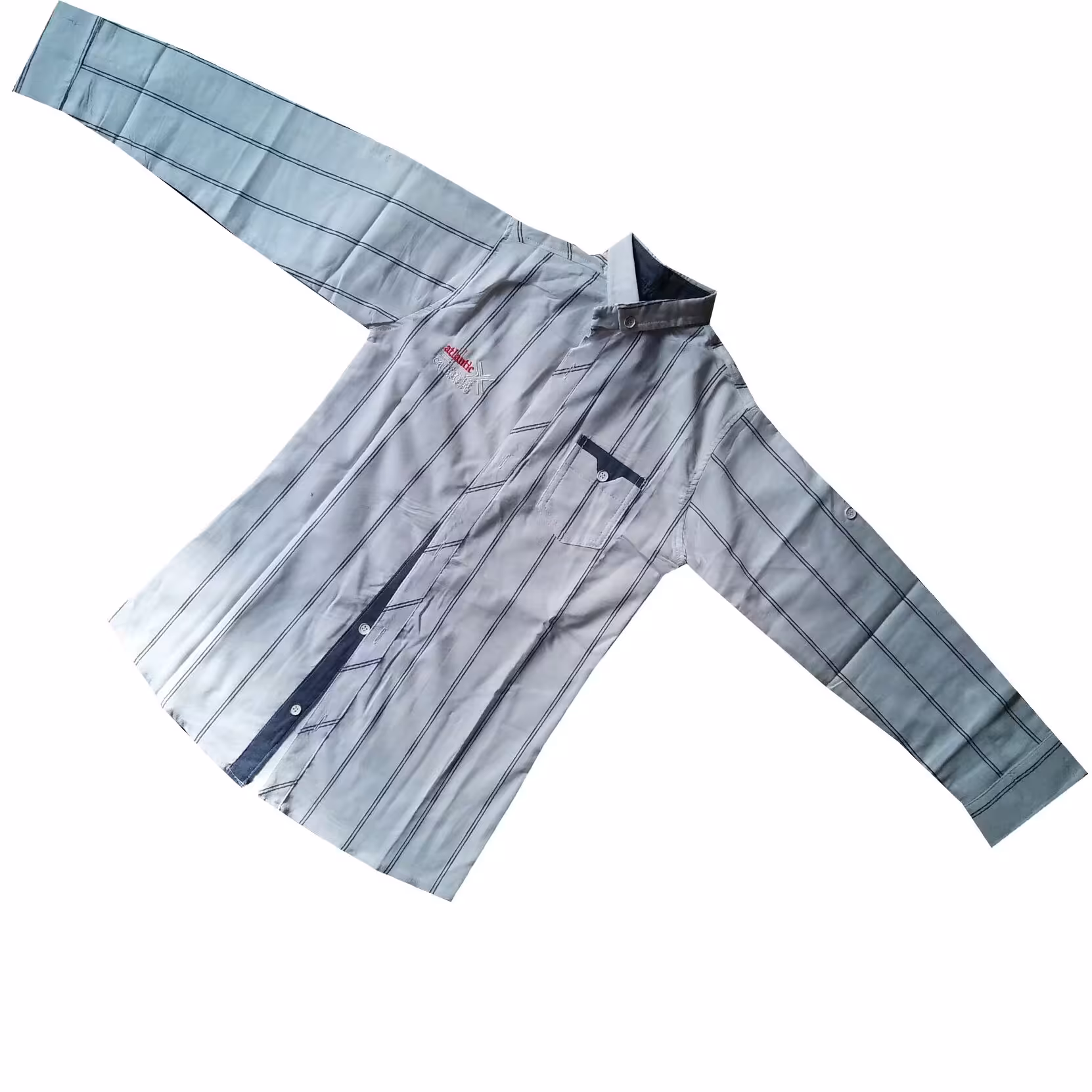 پیراهن پسرانه اندامی مدل کلاسیک در دو سایز مختلف جنس تترون