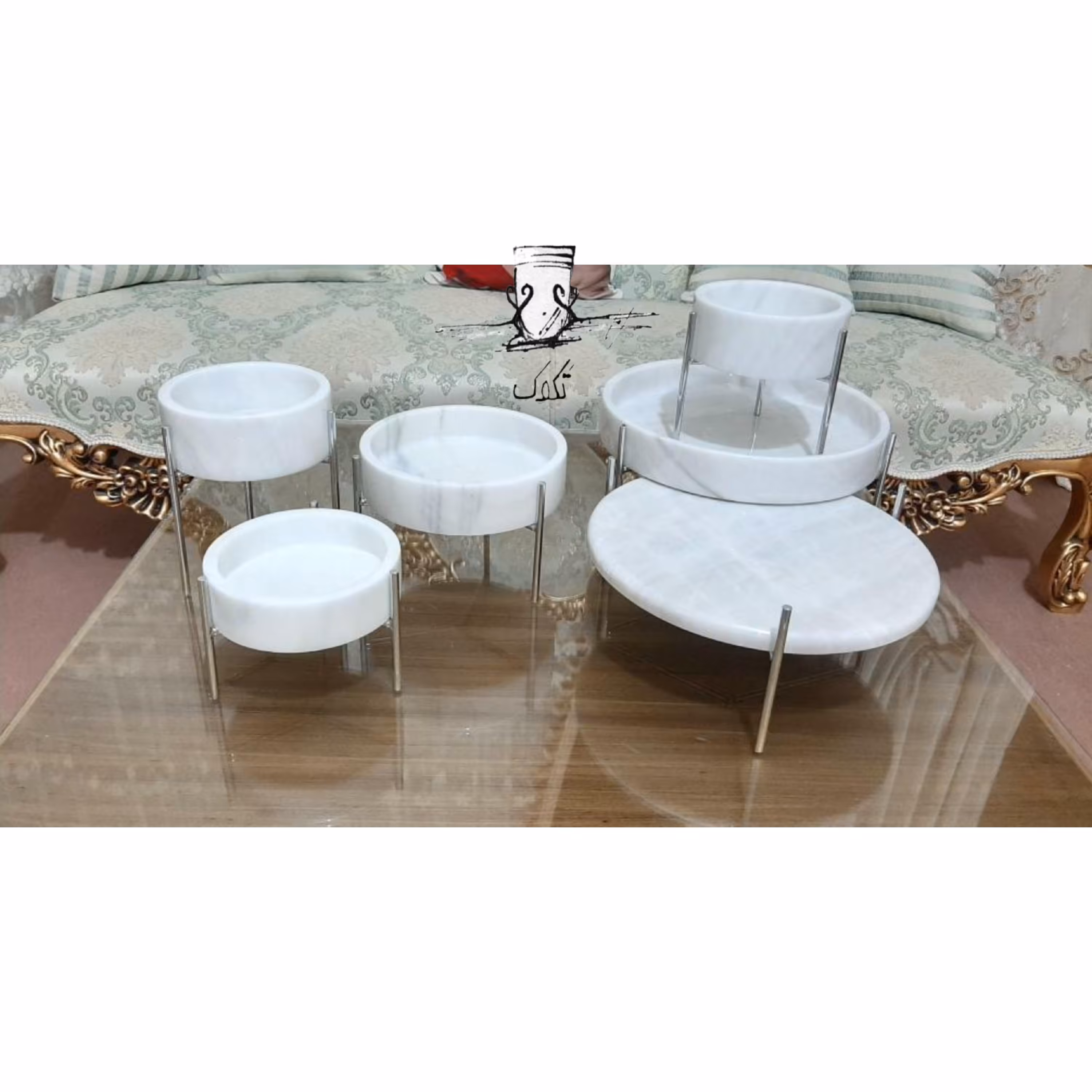 ست پذیرایی سنگی کد 03