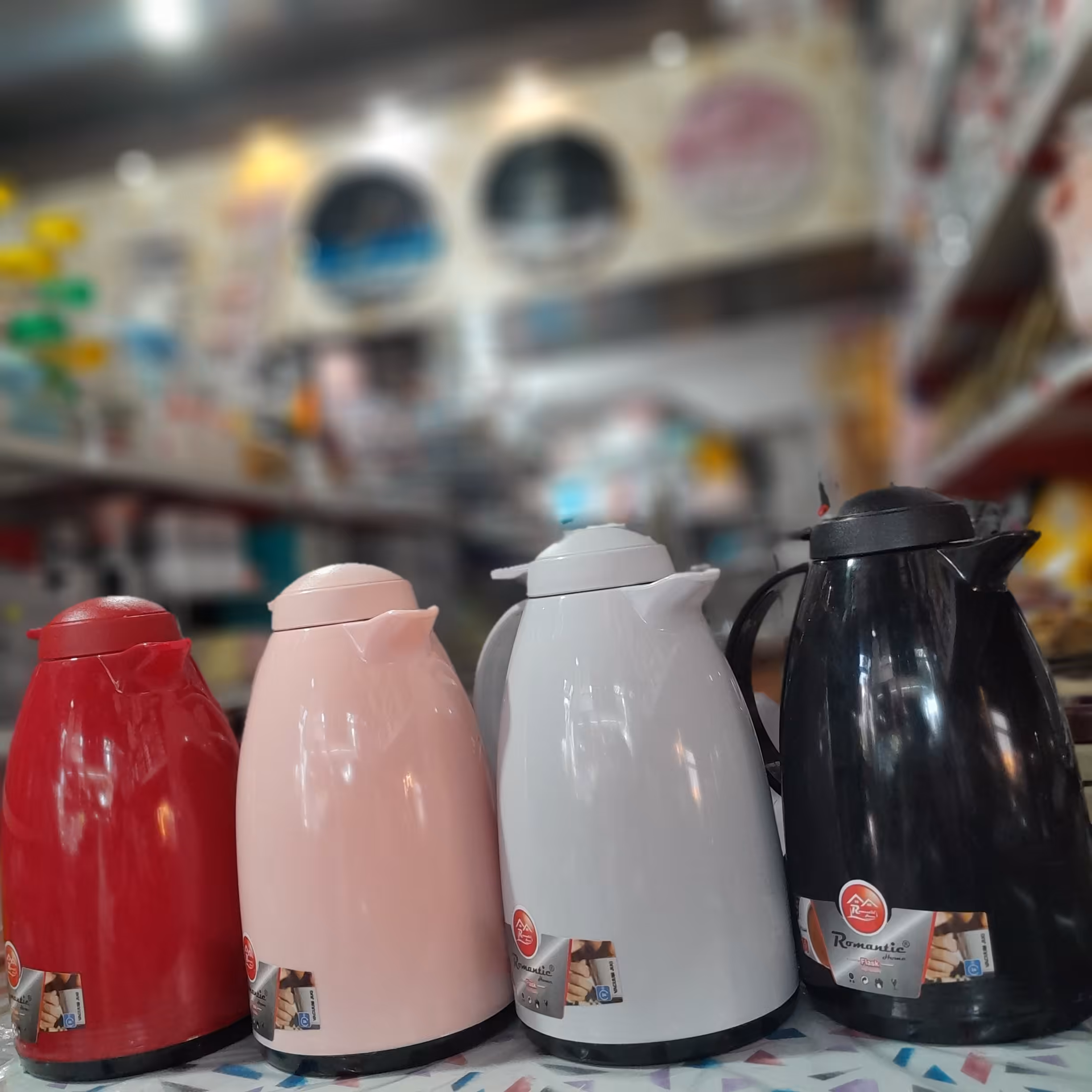 فلاسک چای یک لیتری مدل romantic