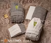 ست حوله عروس و داماد سالوینو طرح زبرا