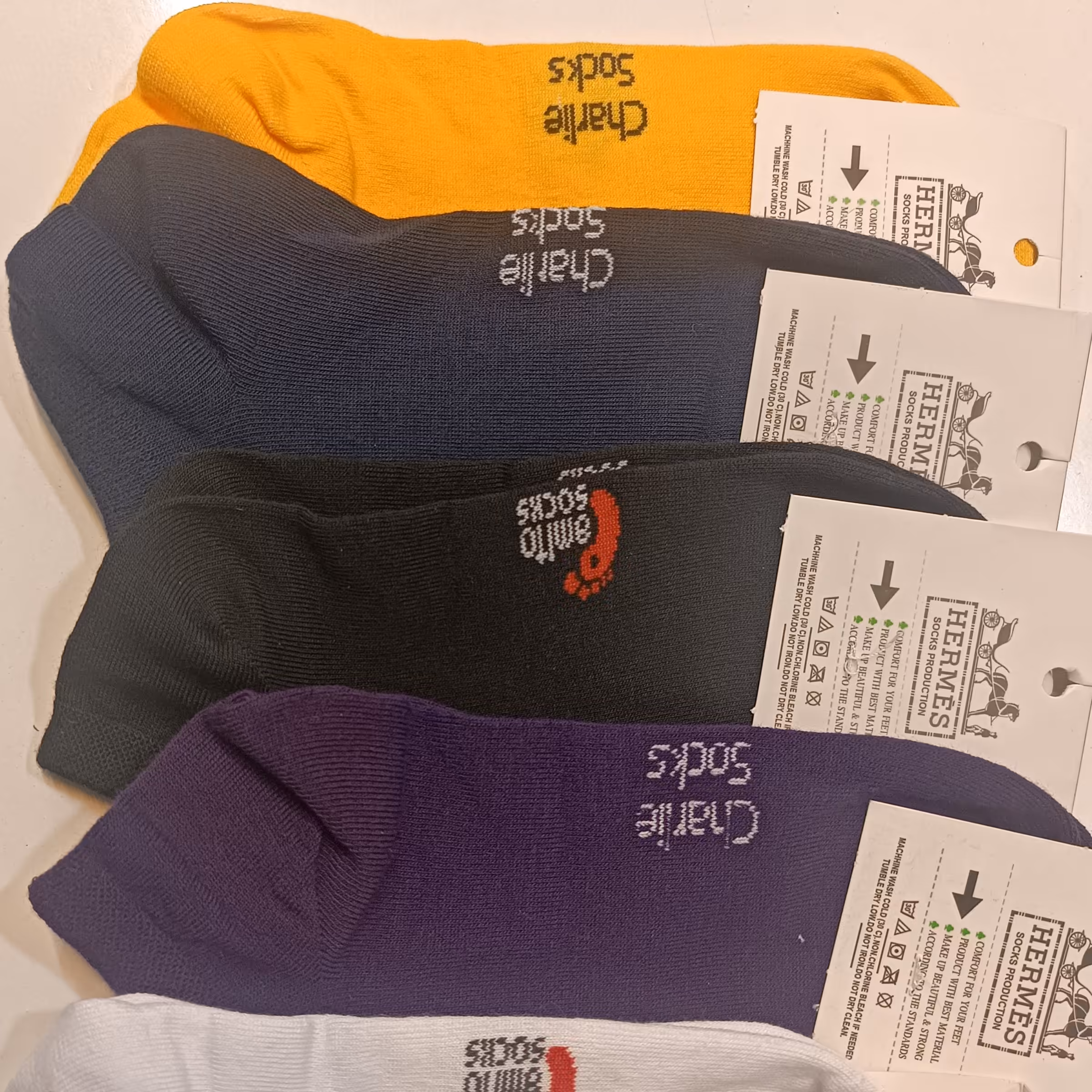 جوراب پک 12عدد مچی جنس پنبه ای 