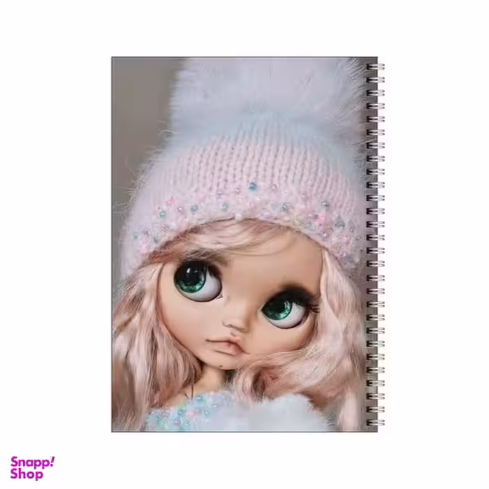 دفتر مشق 100 برگ بامبیلیپ طرح دختر عروسکی و هاپویش کد 9327220