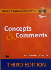 کتاب کانسپت اند کامنت Concepts & Comments third edition