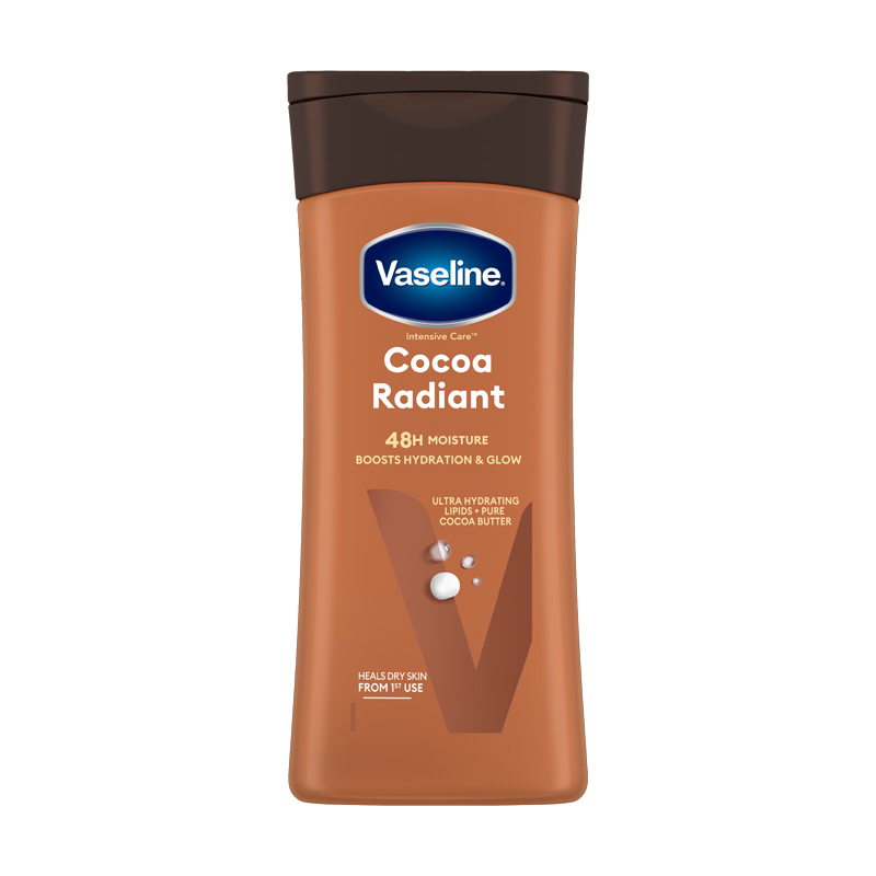 خرید + قیمت | لوسیون بدن وازلین مدل Cocoa Radiant حجم 200 میل