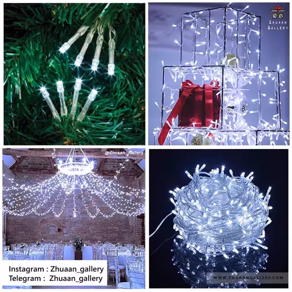 ریسه سوزنی مهتابی ریموت دار برقی