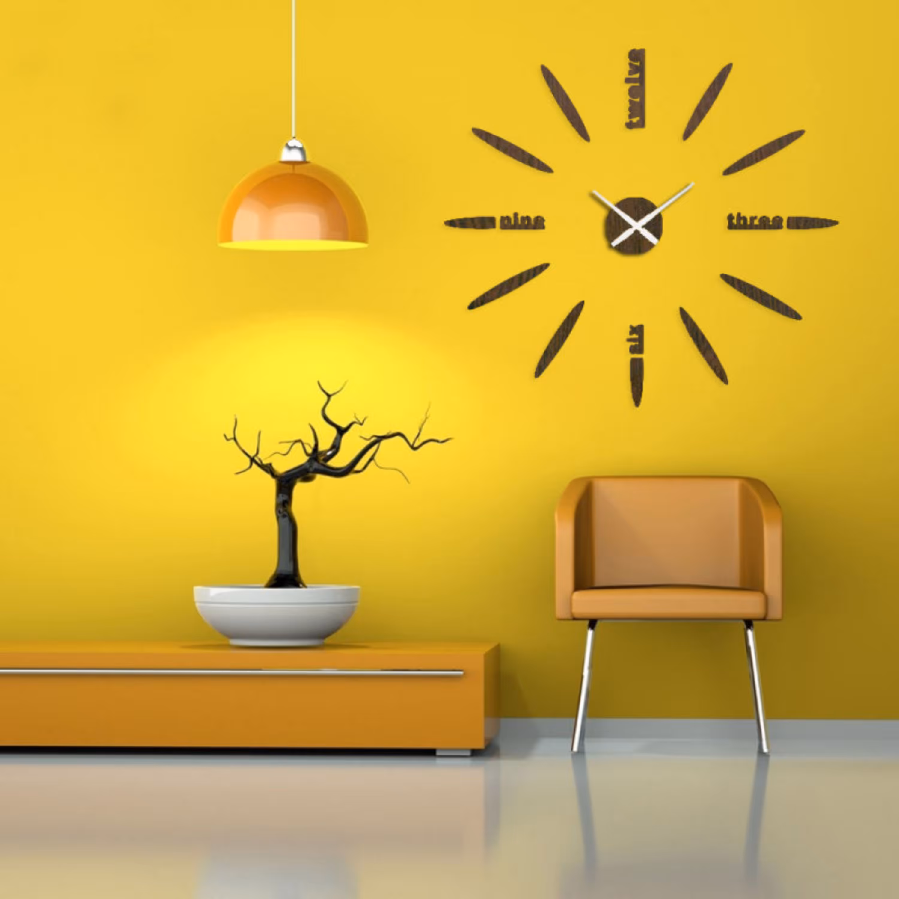 ساعت دیواری مدل استیو 1047