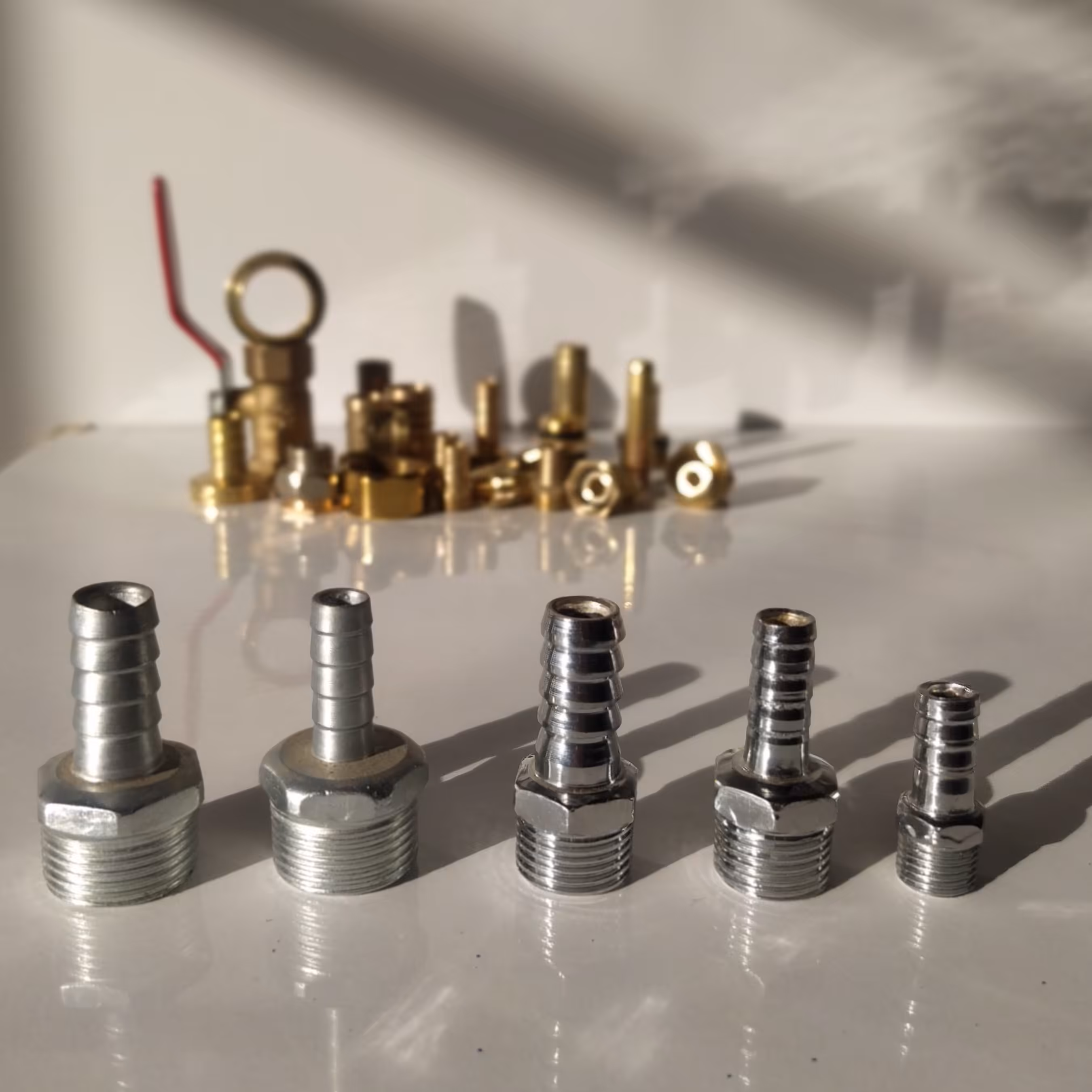 سرشیلنگی گاز  وآب فولادی در سایز های 2،2.5