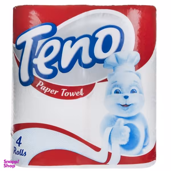 دستمال حوله کاغذی تنو بسته 4 عددی