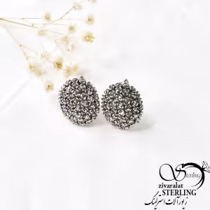 گوشواره نقره طرح اسپرت کد3061