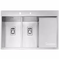 سینک ظرفشویی 6030 توکار ایلیا استیل