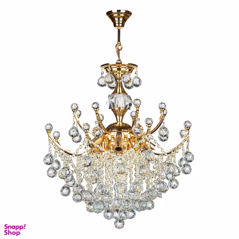 لوستر 12 شعله چشمه نور کد 8580