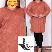 ارسال رایگان تونیک ژاکارد سنگی قواره دار  یقه هفت پوشاک و اکسسوری سپنتا