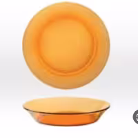خورشت خوری عسلی دورالکس فرانسه  duralex برچسب دار اکبند