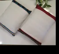 بالش تخت با روبالشی نخی پارچه بروجرد در دو رنگ