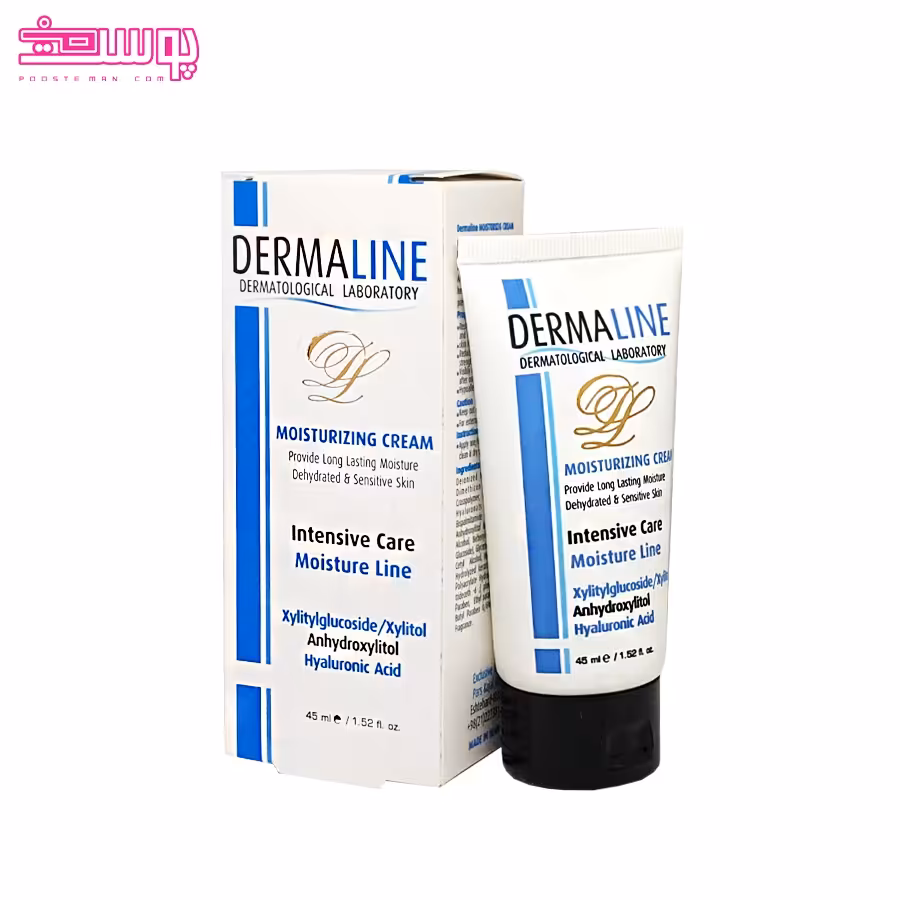 کرم مرطوب کننده درمالاین حجم 45ml