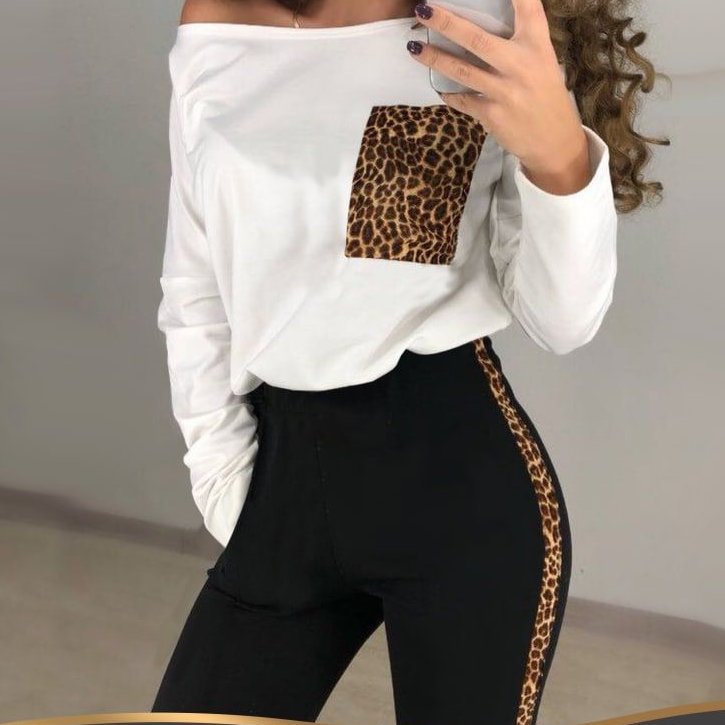 ست بلوز شلوار نواردار