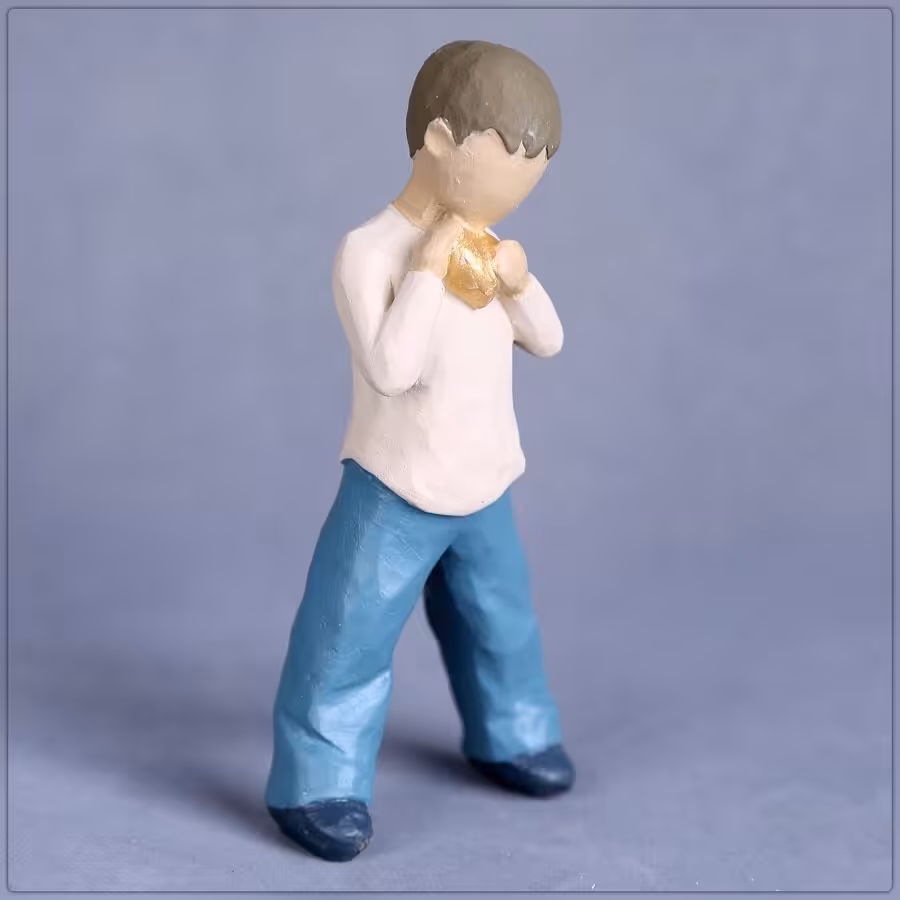 مجسمه ویلوتری مدل "پسرک عاشق"