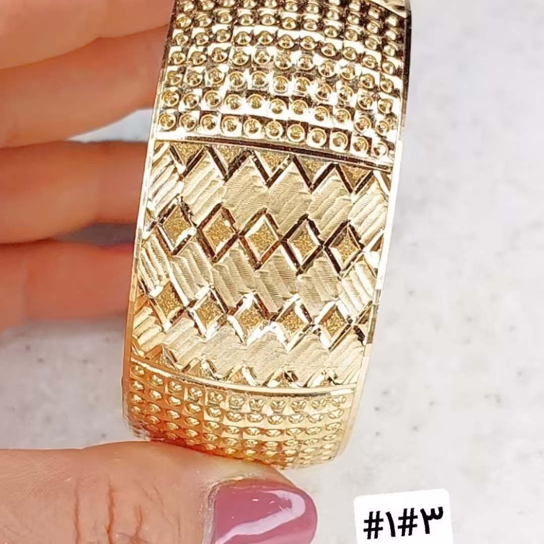 تکپوش استیل با ابکاری طلا مارک دارای 6 ماه ضمانت 
