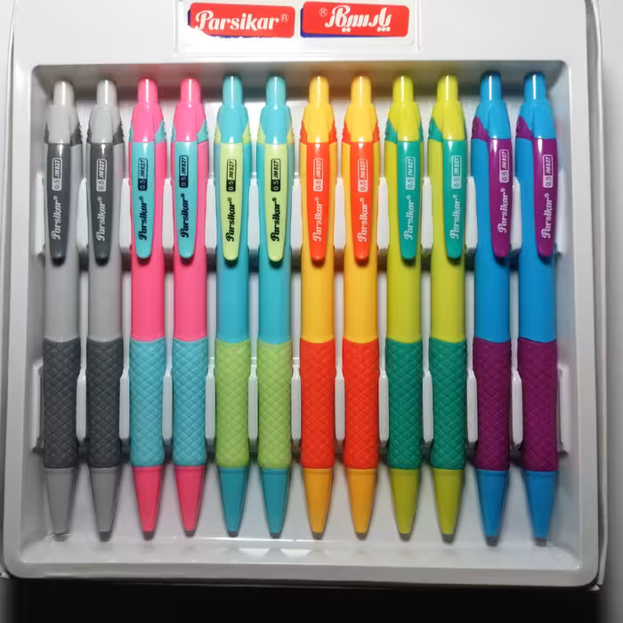 مداد نوکی (اتود) 5 دهم پارسیکار با کیفیت فوق العاده در رنگ های زیبا
