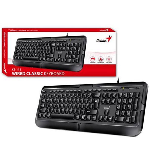 کیبورد سیمی جنیوس Genius KB-118