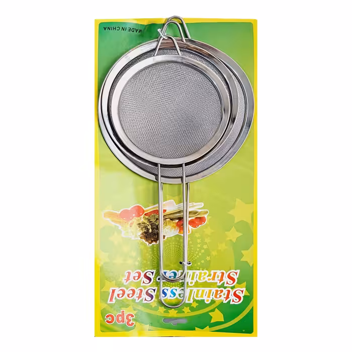 صافی  بزرگ مدل STRAINER SET بسته 3 عددی