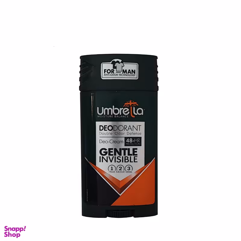 استیک ضد تعریق مردانه آمبرلا مدل Gentle Invisible حجم 90 میلی لیتر