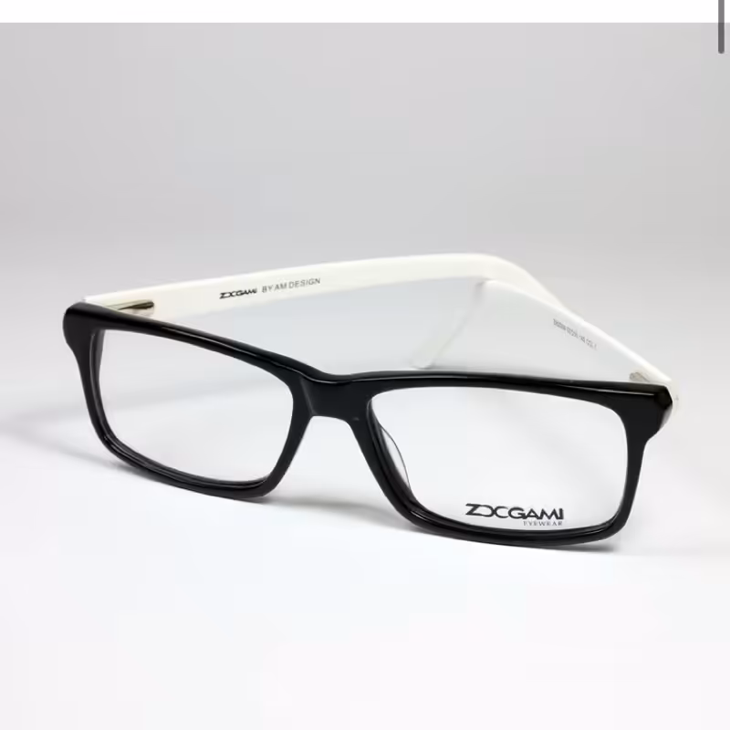 فریم عینک طبی کائوچو اسپرت دسته سفید جدید 2004