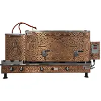 چای ساز صنعتی چهار قوری گازی و برقی مراکشی DOGUS