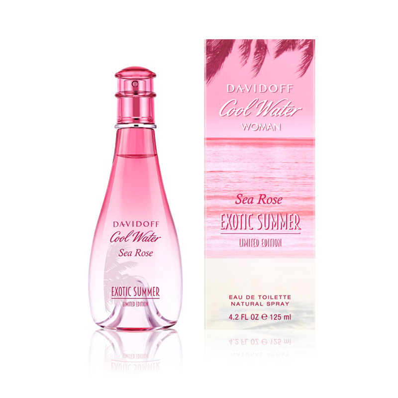 عطر ادکلن دیویدوف کول واتر سی رز اکسوتیک سامر Davidoff Cool Water Sea Rose Exotic Summer