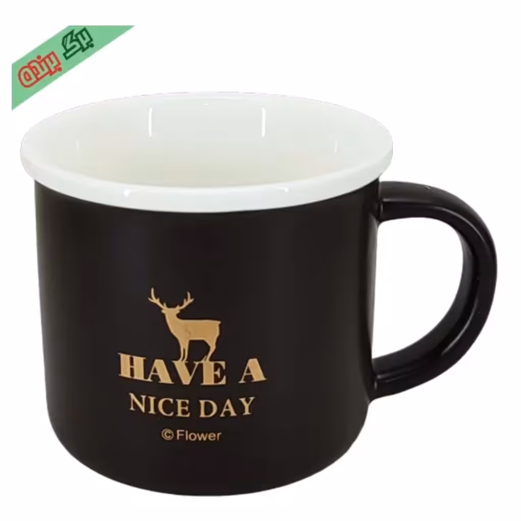 ماگ قهوه خوری سرامیکی have a nice day 