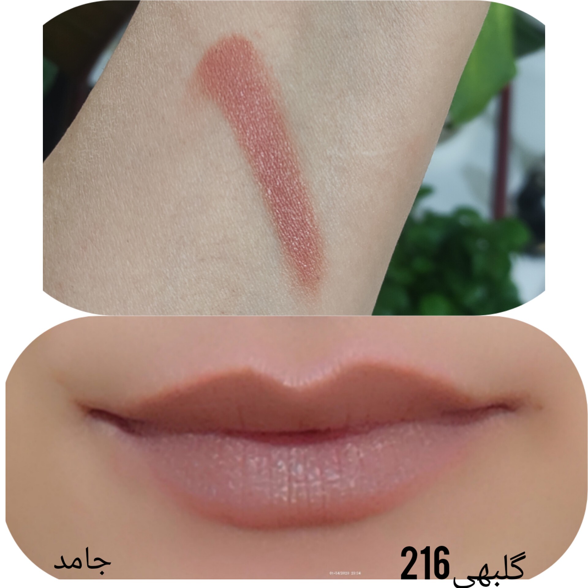 رژلب گیاهی جامد بدون سرب و طبیعی
