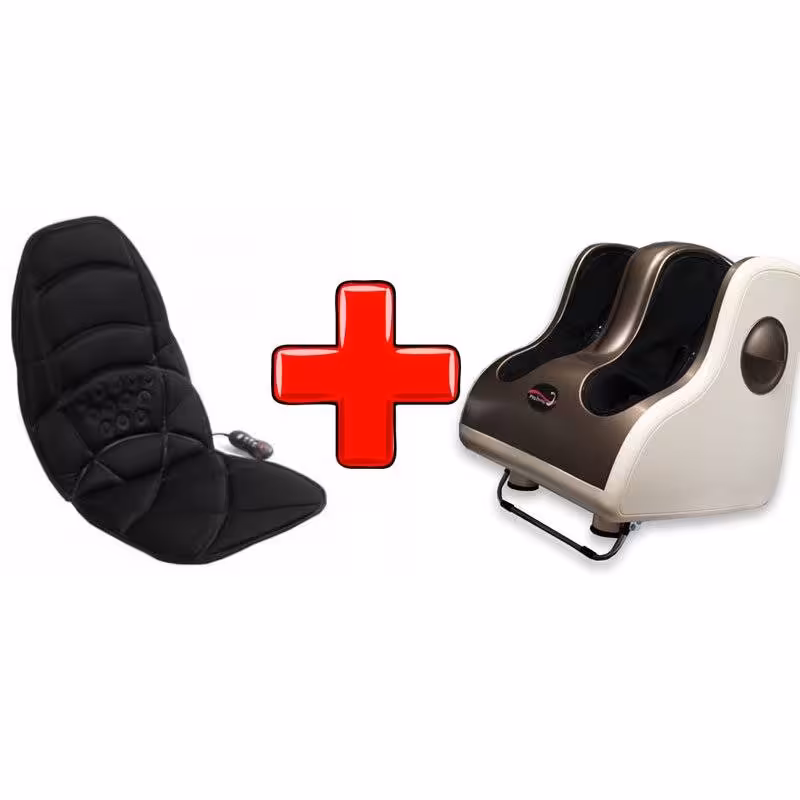 ماساژور پا کامفورت و روکش صندلی ریلکس