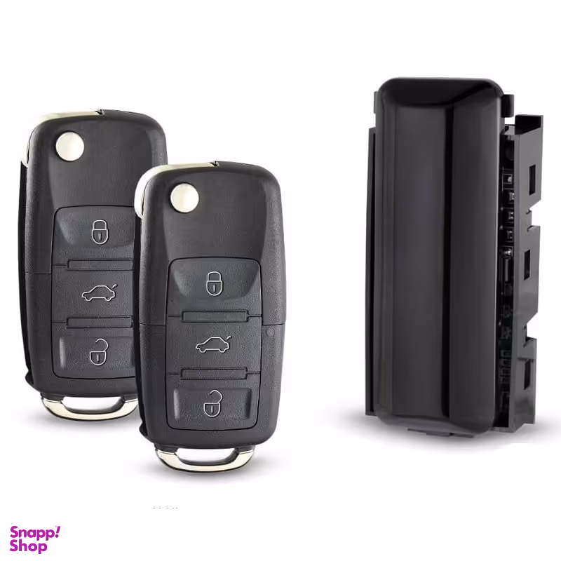 قفل مرکزی و ریموت خودرو چیکال مدل P-820 مناسب سمند بسته 3 عددی