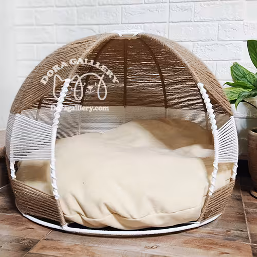 جای خواب سگ و گربه مدل گندم دلباز