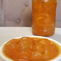 مربای زردآلو زعفرانی یک کیلویی گیلان.رشت