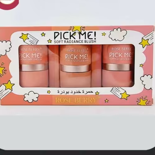 رژ گونه پودری سه عددی 