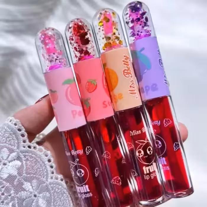 آبرسان بالم لب برق لب دوقلو روشن کننده لب شفاف کننده لب قابل استفاده به عنوان پرایمر تینت لب کیوت فانتزی