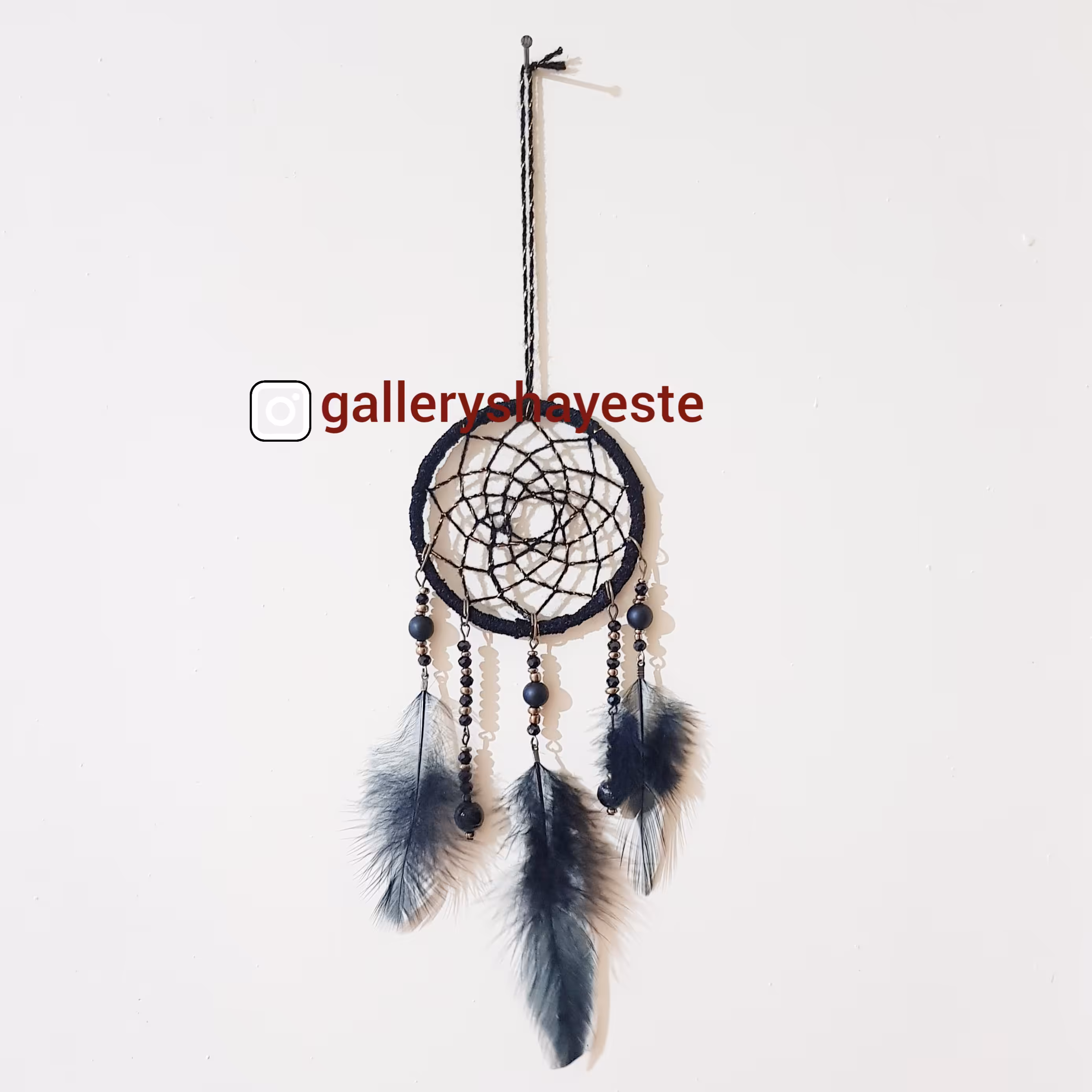 آویز دریمکچر کابوسگیر مشکی مدل گالری شایسته و ماه دریم
