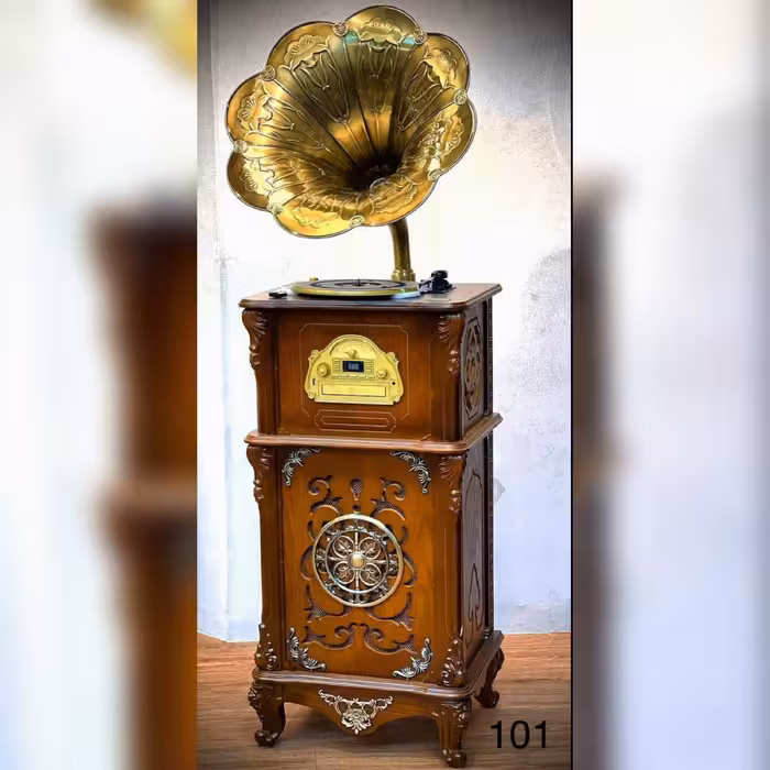 گرامافون مبله مدل آنتیک کد 101