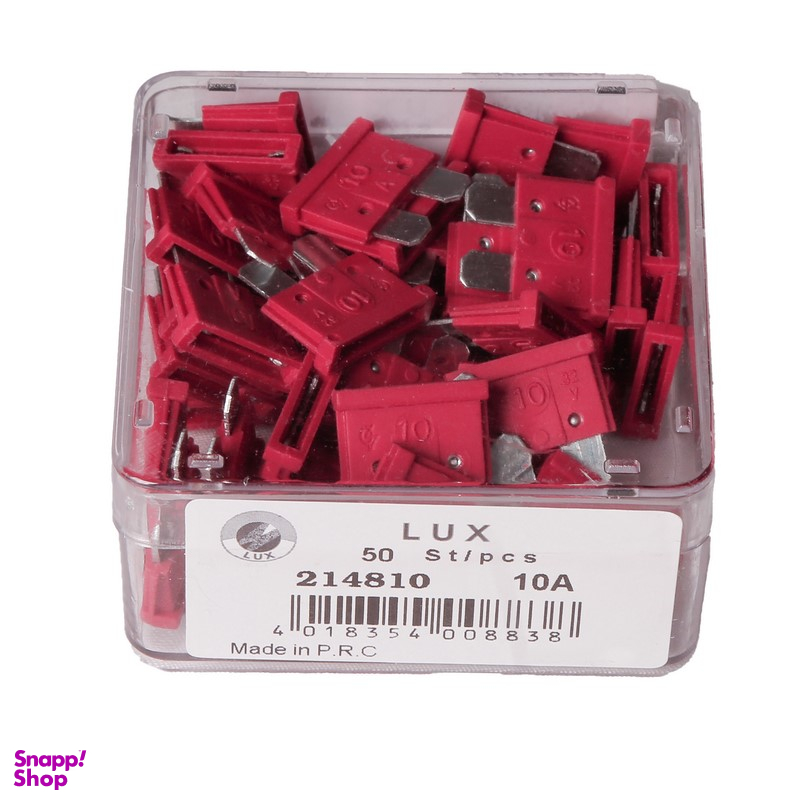 فیوز 10 آمپر خودرو کد 2228 بسته 50 عددی
