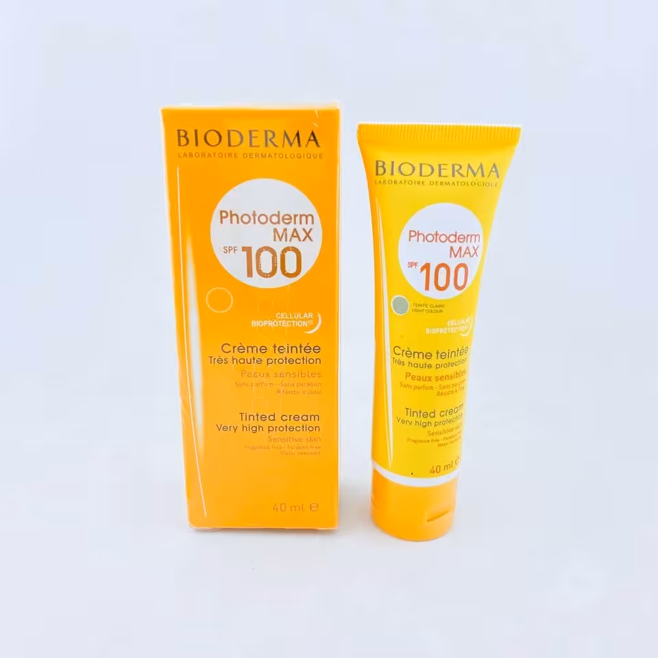 کرم ضد آفتاب رنگ طبیعی فتودرم مکس بیودرما spf100 ( دایره زرد )