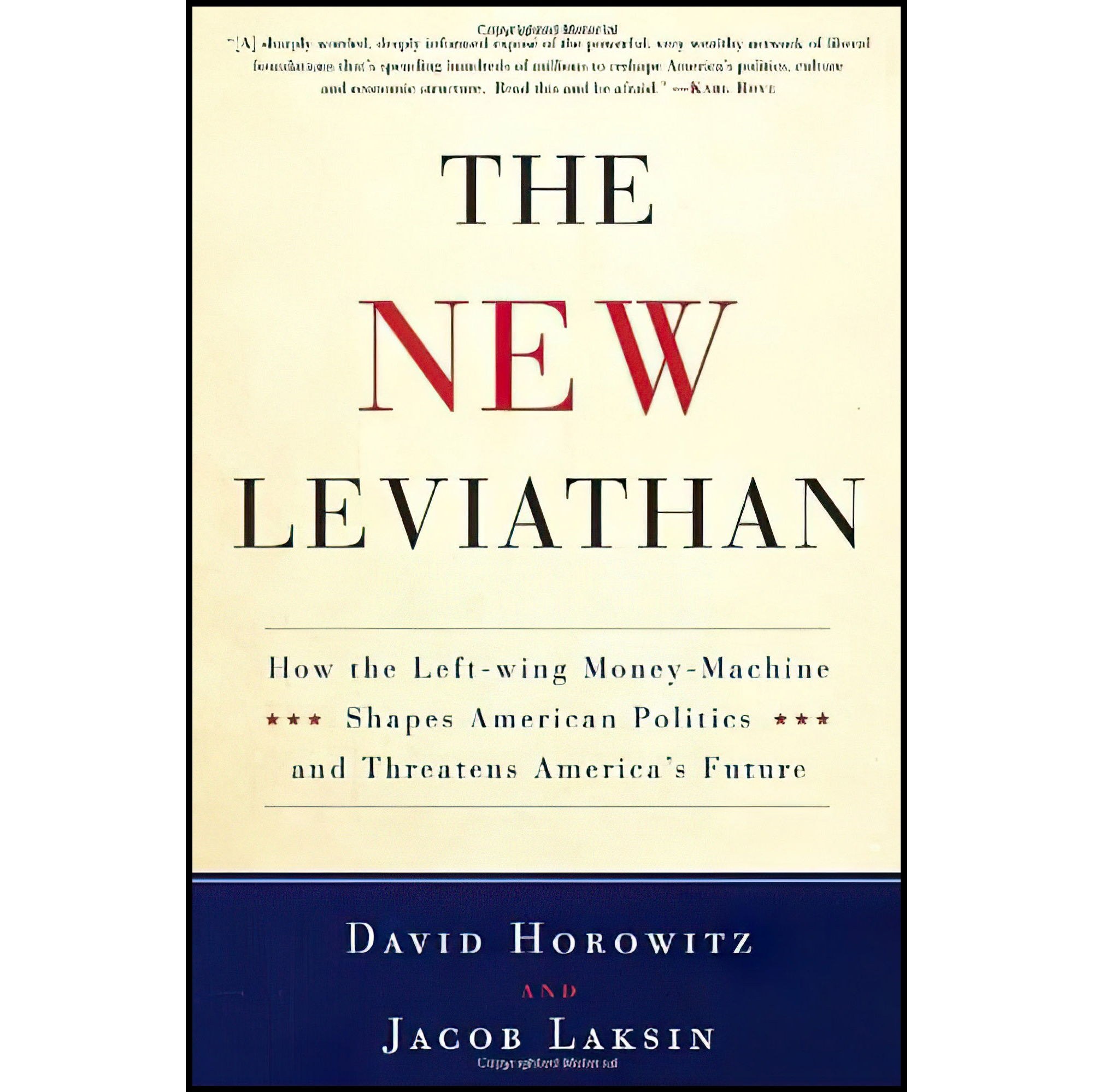 کتاب زبان اصلی The New Leviathan اثر David HorowitzJacob Laksin