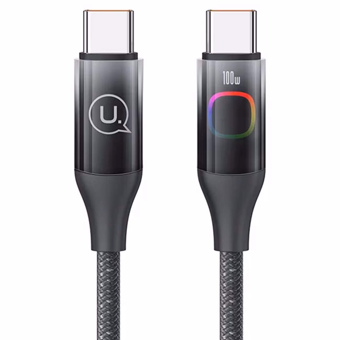 کابل سوپر فست شارژ تایپ سی به تایپ سی 100 وات 1.2 متری یوسامز US-SJ640