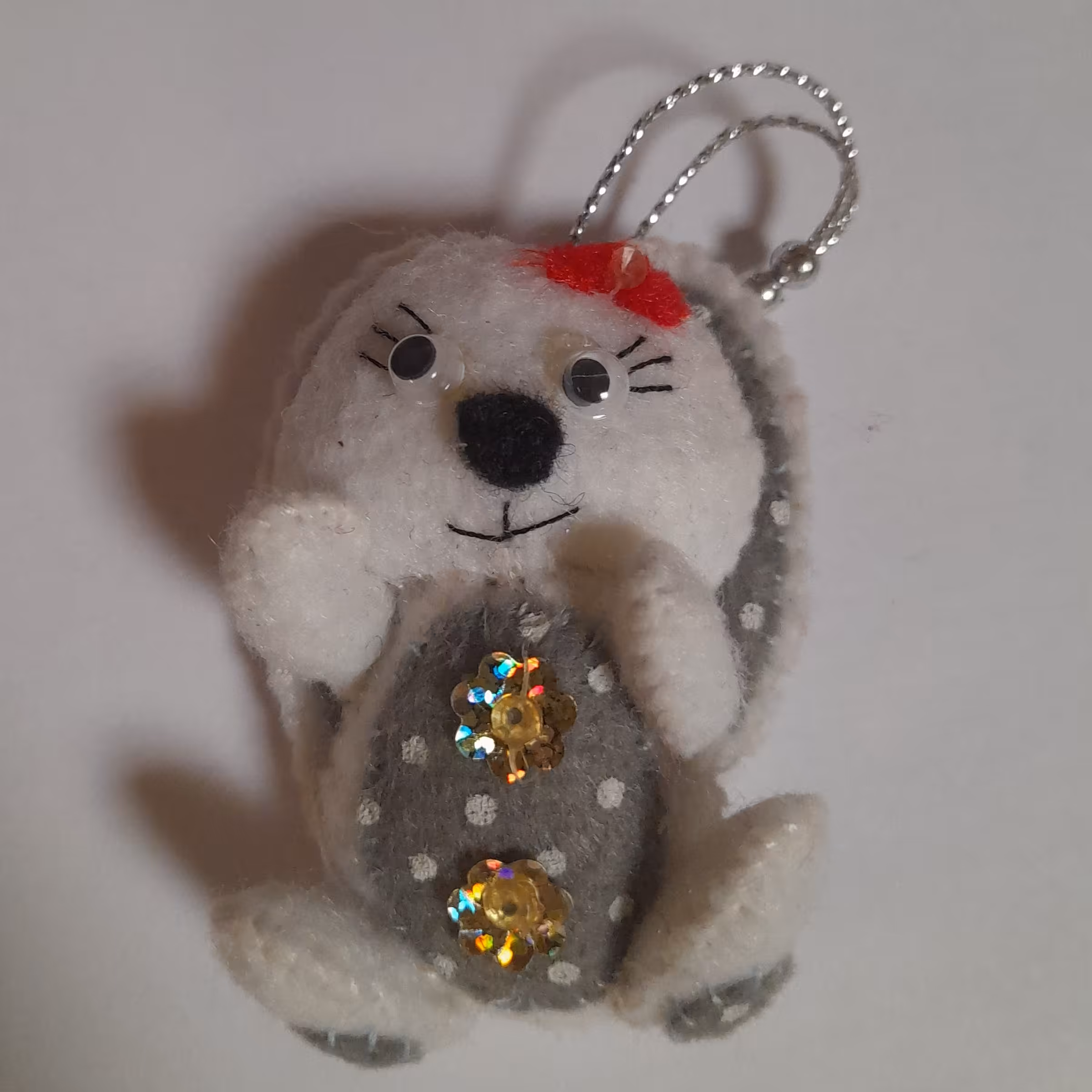 آویز عروسک نمدی خرگوش