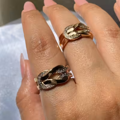 انگشتر نامزدی خاص،نگین دار