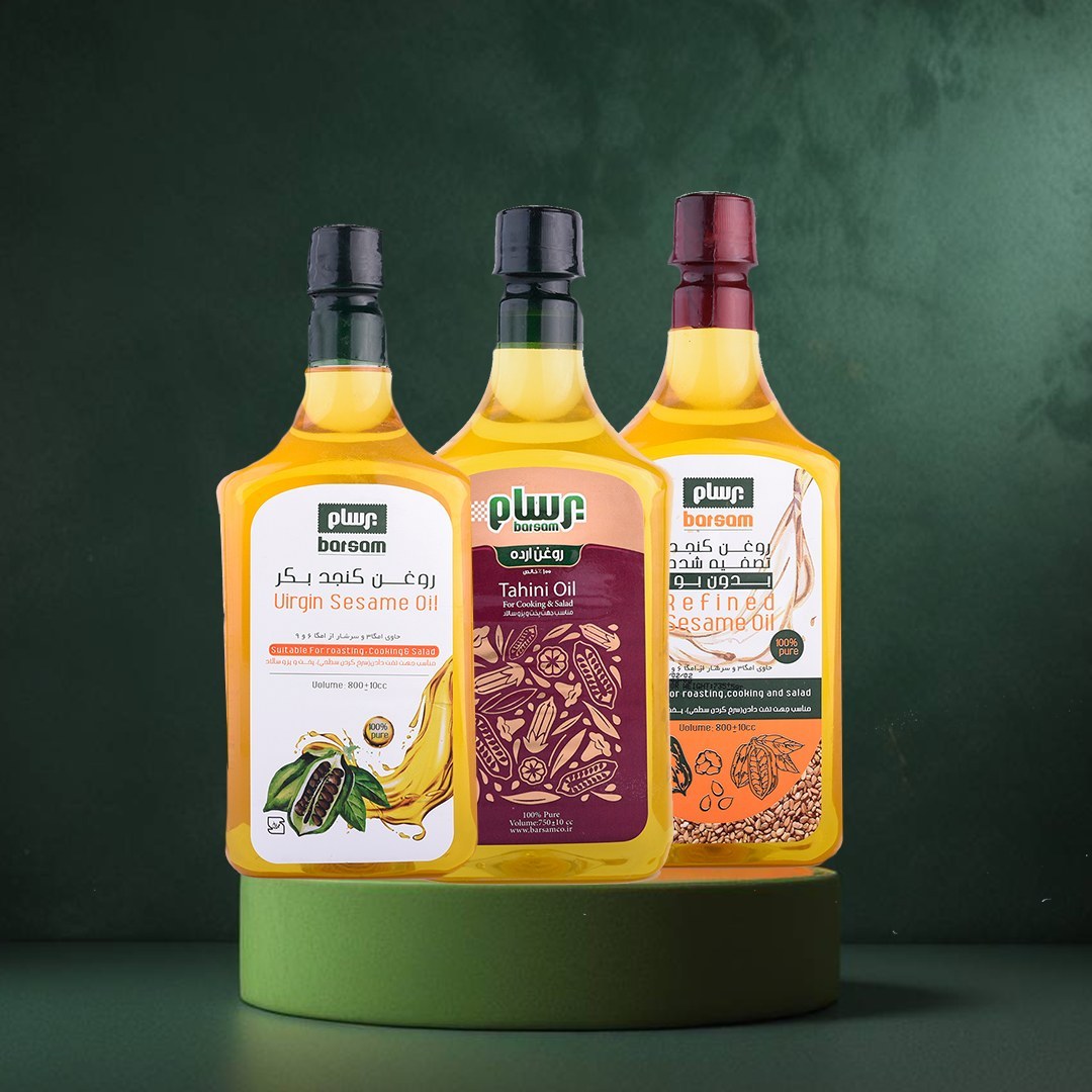 روغن کنجد تصفیه شده 800سی سی